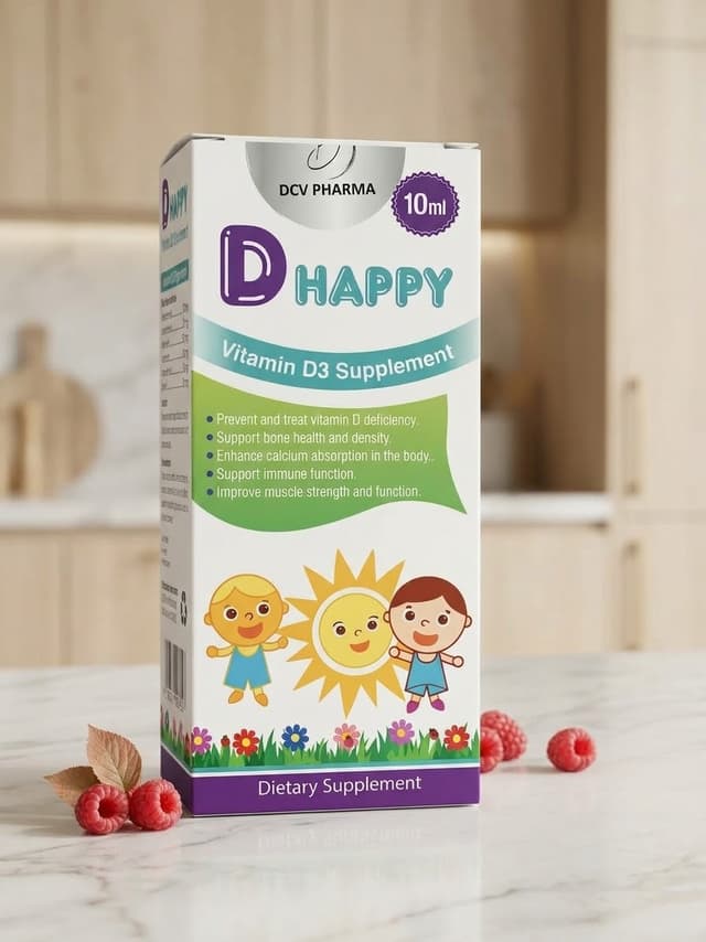 D HAPPY Vitamin D3 Drops